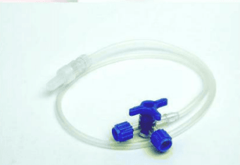 With 3-way stopcock DI-3V